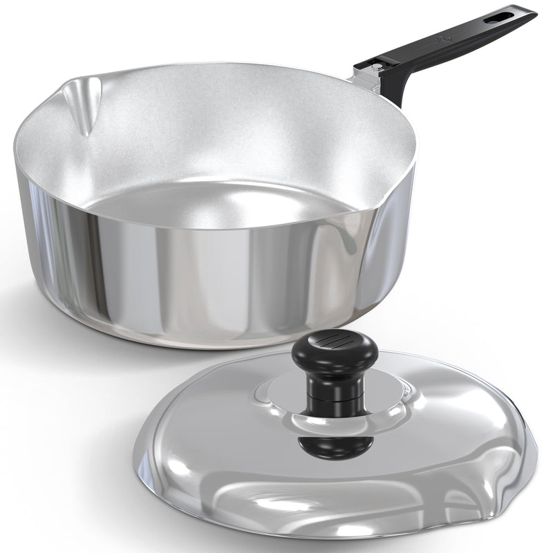 Magnaware 12-Inch Aluminum Sauté Pan with Lid