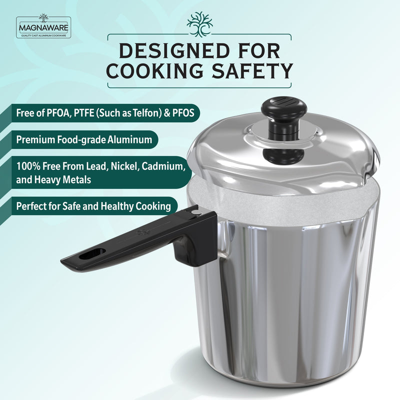 Magnaware 4-Quart Aluminum Saucepan with Lid