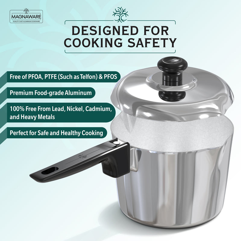 Magnaware 3-Quart Aluminum Saucepan with Lid