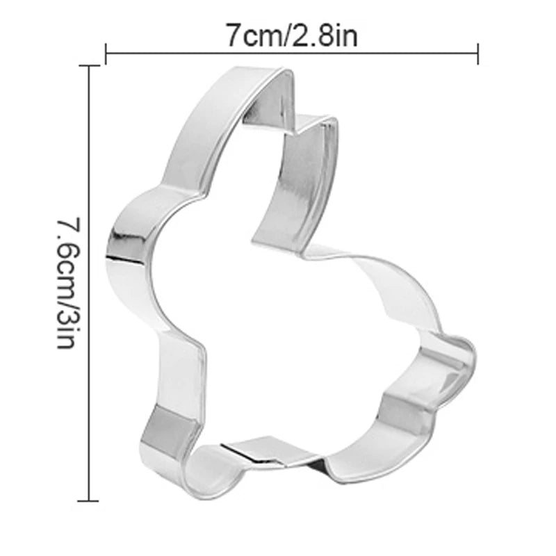 11-piece Cute Stainless Steel Animal Cookie Cutter Set