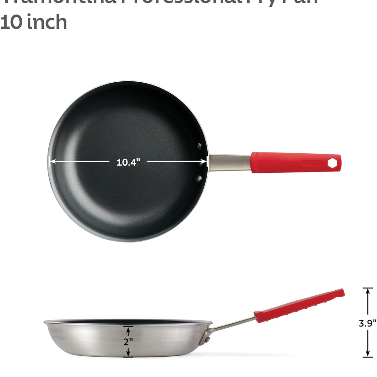 Tramontina Professional 10-Inch Non Stick Frying Pan and Skillet
