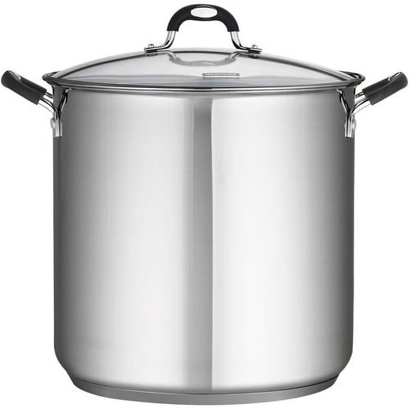 Tramontina 22 Quart Stainless Steel Covered Stock Pot