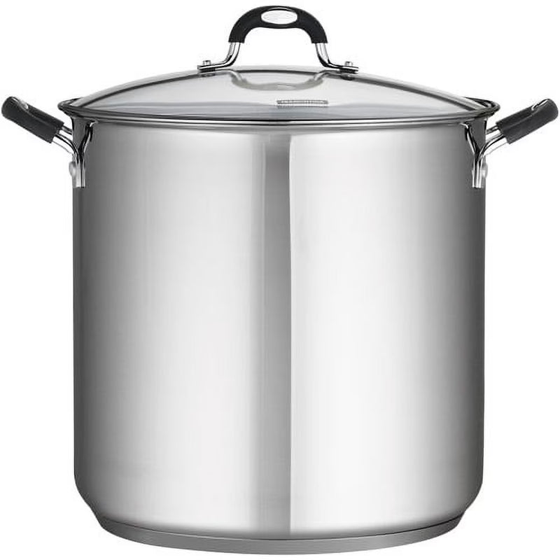 Tramontina 22 Quart Stainless Steel Covered Stock Pot