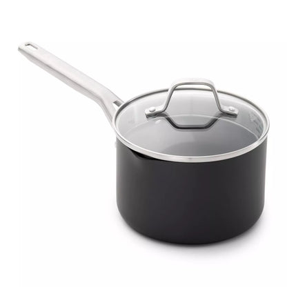 Calphalon 2.5Qt Hard Anodized Nonstick Sauce Pan with Lid