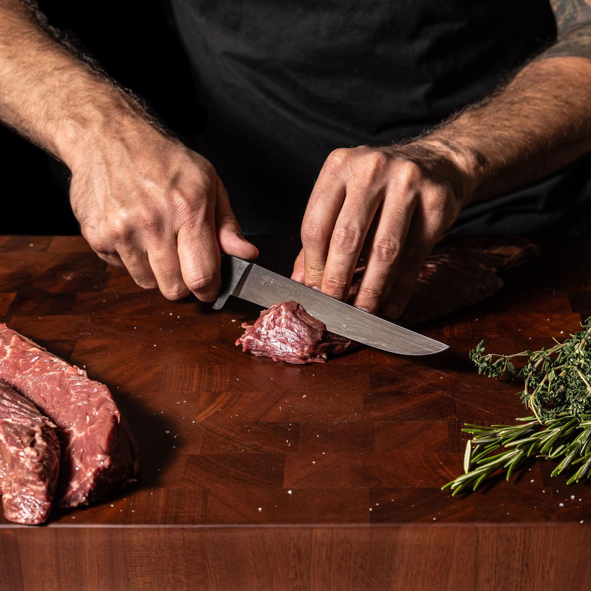 STEELPORT 6-Inch Carbon Steel Boning Knife