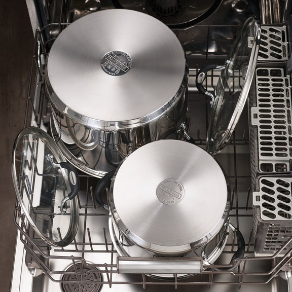 Tramontina Stainless Steel 3 Quart Steamer & Double-Boiler, 4 Piece