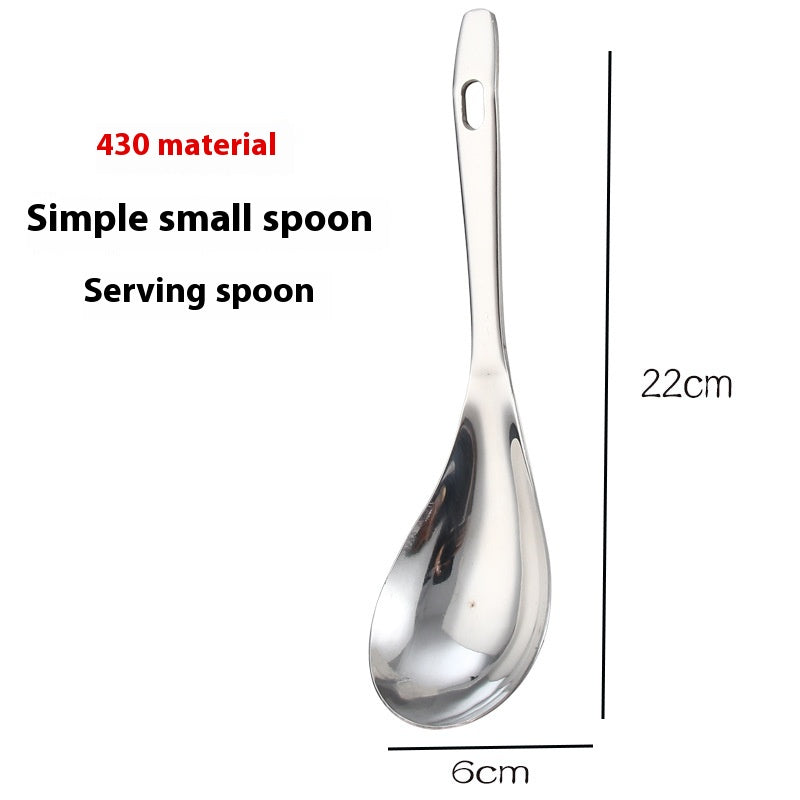 Stainless Steel Soup Ladle and Colander