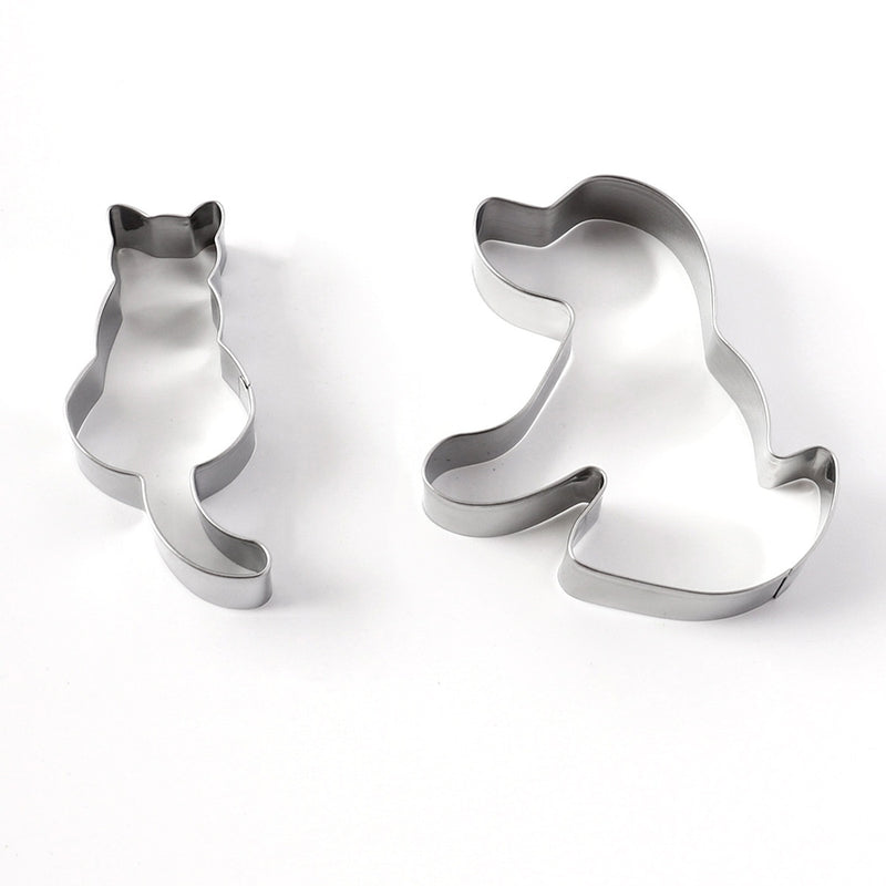 Premium Stainless Steel Animal-Shaped Cookie Cutter Sets