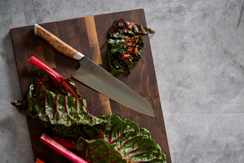 STEELPORT Everyday 8-Inch Chef Knife & Cutting Board Set