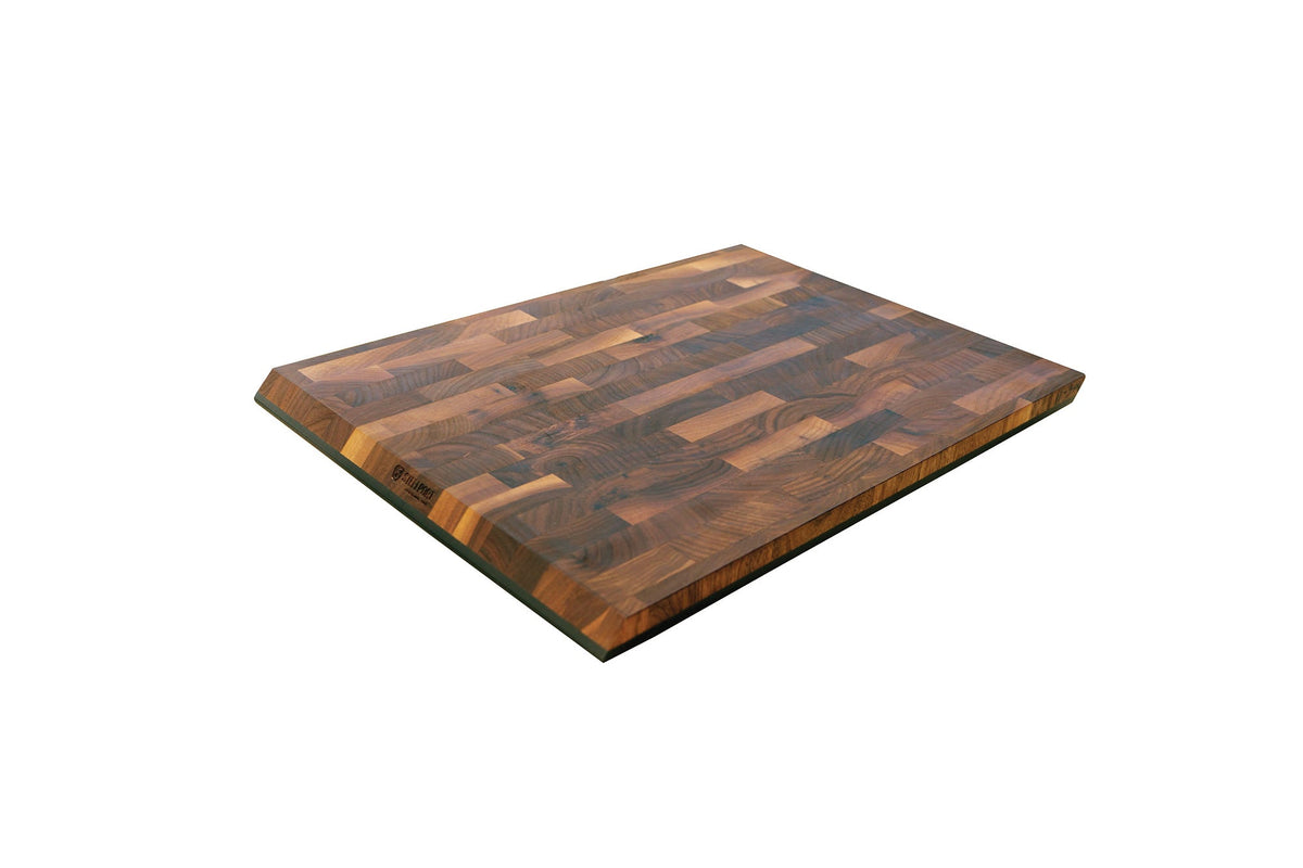 STEELPORT SteelCore Walnut Cutting Board – 18 x 12 Inches