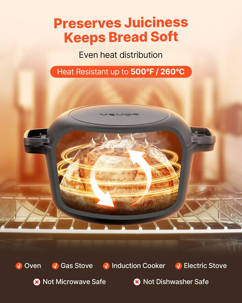 Bread toaster with bread inside, showing even heat distribution and features on a warm background.