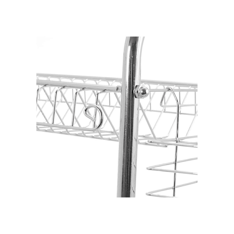 Metal truss structure on a white background