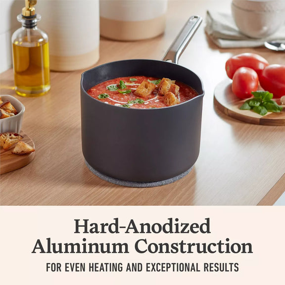 Calphalon 3.5Qt Hard-Anodized Nonstick Sauce Pan with Lid