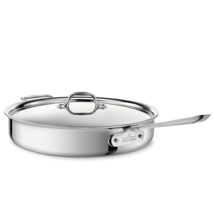 All-Clad D3 3-Ply Stainless Steel Saute Pan 6 Quart