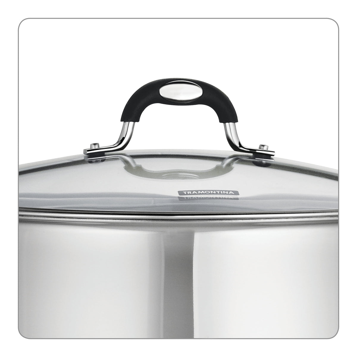 Tramontina 22 Quart Stainless Steel Covered Stock Pot