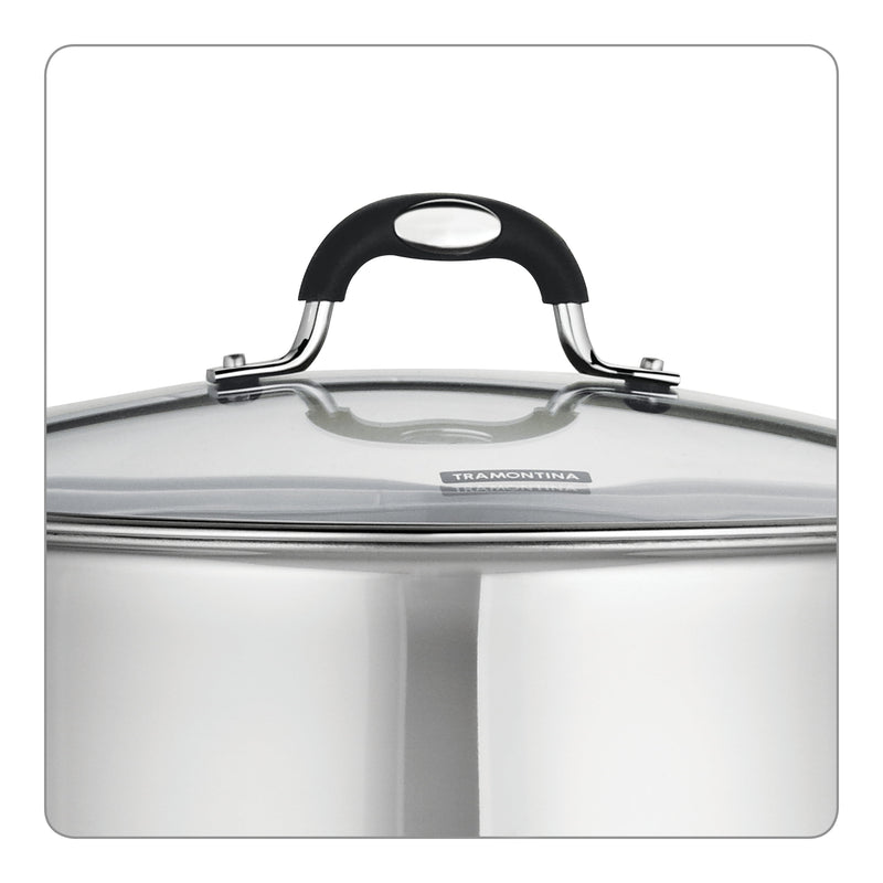 Tramontina 22 Quart Stainless Steel Covered Stock Pot