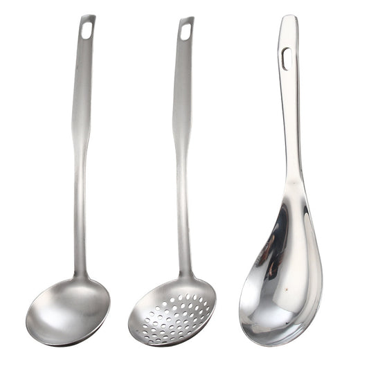 Stainless Steel Soup Ladle and Colander