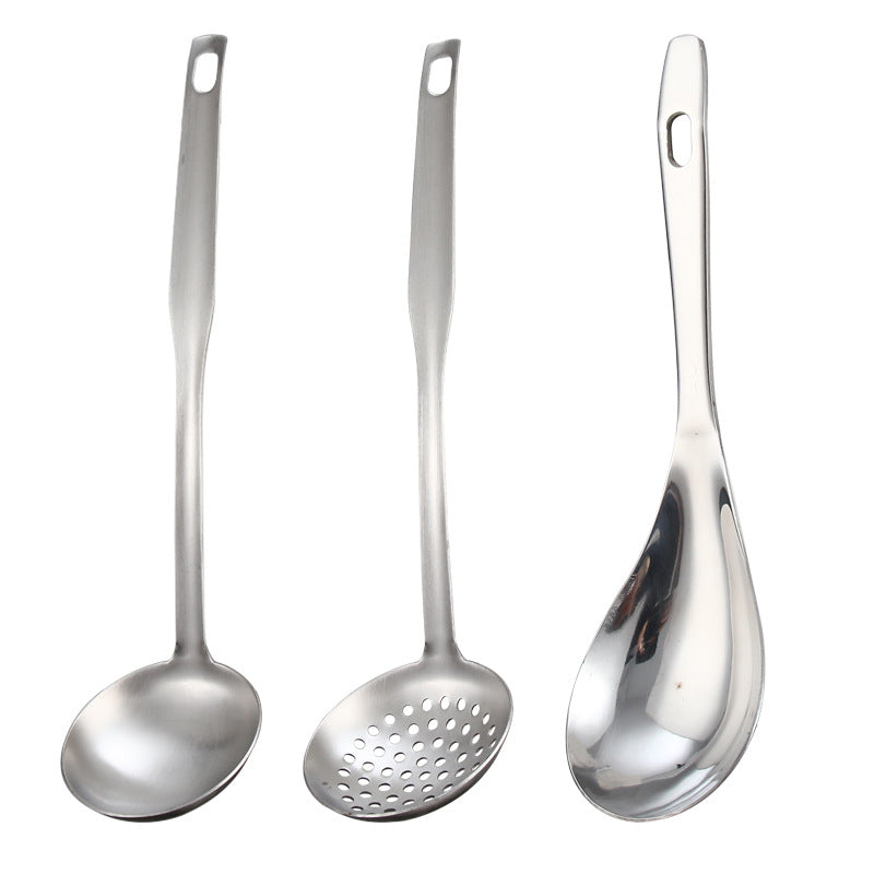 Stainless Steel Soup Ladle and Colander