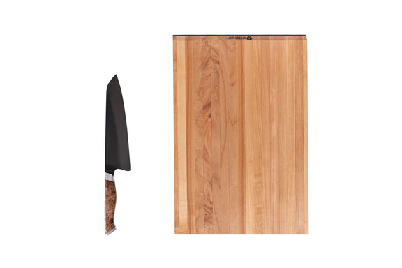 STEELPORT Everyday 8-Inch Chef Knife & Cutting Board Set