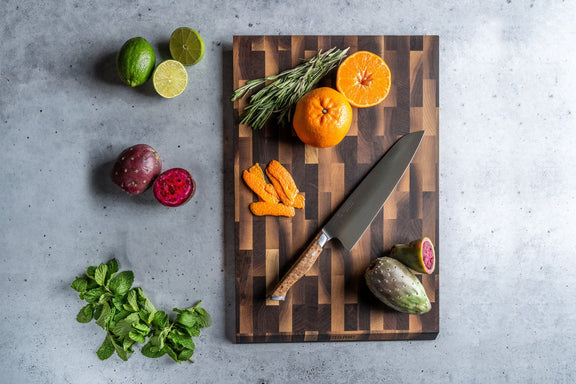 STEELPORT Everyday 8-Inch Chef Knife & Cutting Board Set