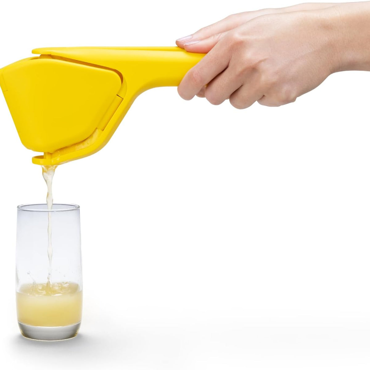 Fluicer Fold-Flat Citrus Juicer – Manual Hand Lemon & Lime Squeezer with Seed Catcher