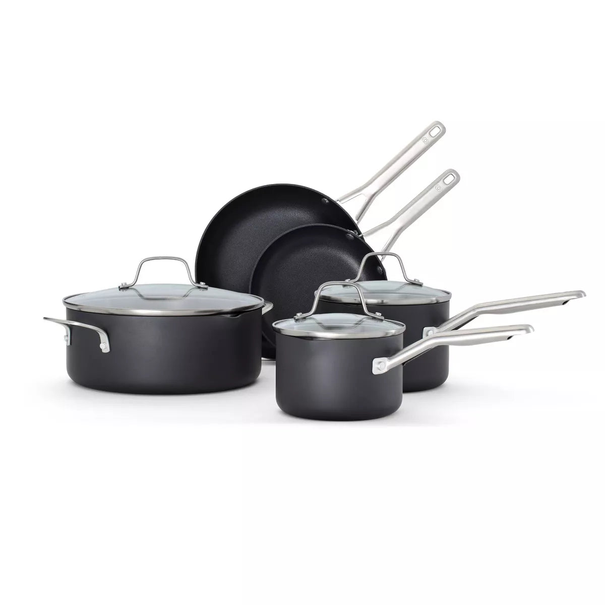 Calphalon 8Pc Hard Anodized Aluminum Nonstick Cookware Set