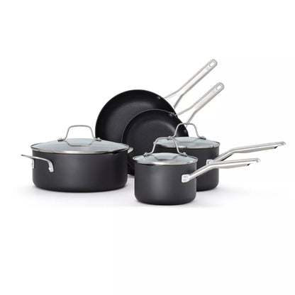 Calphalon 8Pc Hard Anodized Aluminum Nonstick Cookware Set