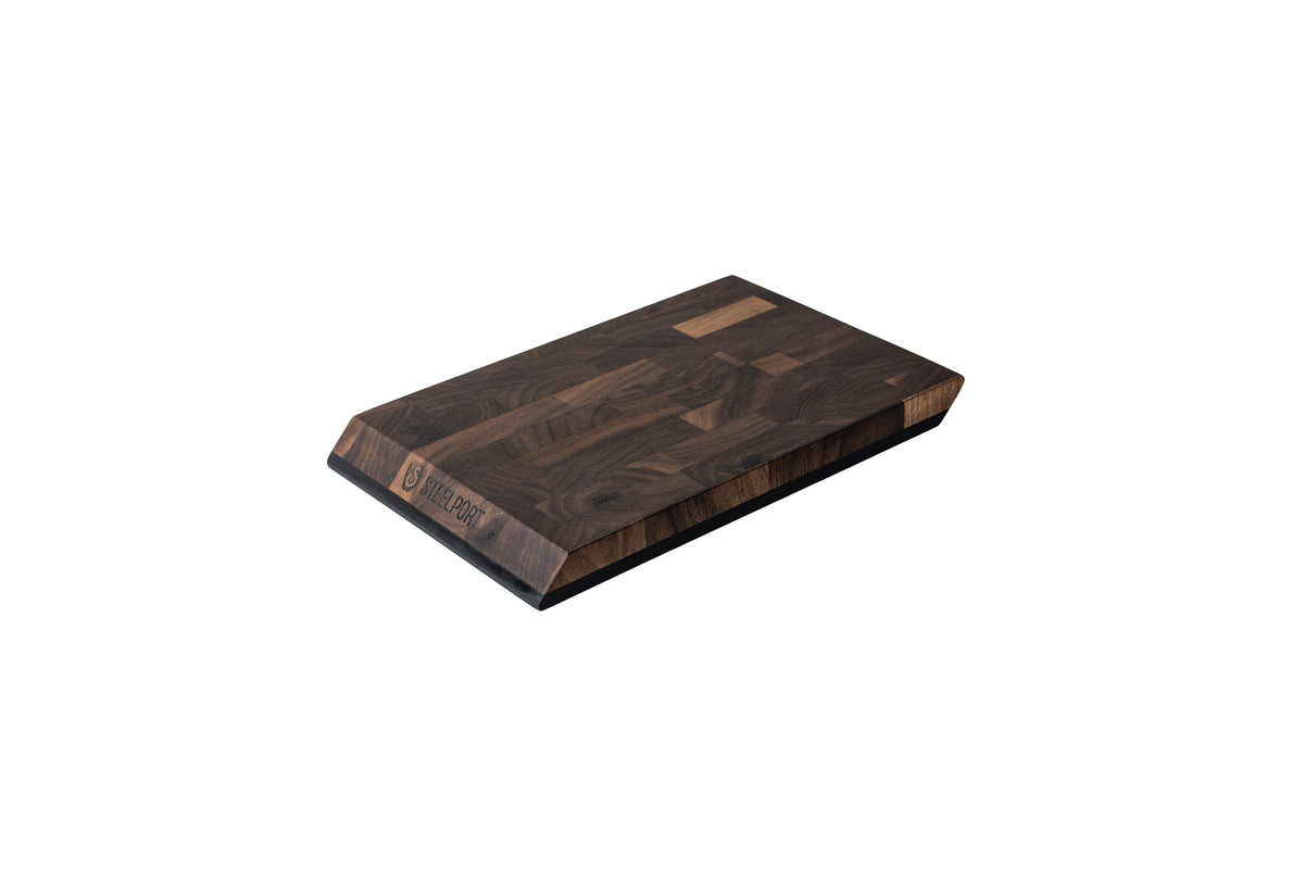 STEELPORT SteelCore Mini Walnut Cutting Board – 9 x 6 Inches