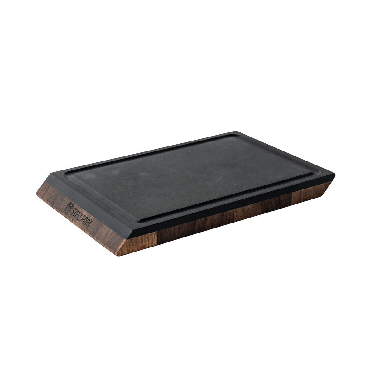 STEELPORT SteelCore Mini Walnut Cutting Board – 9 x 6 Inches