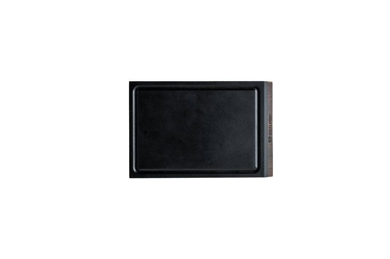 STEELPORT SteelCore Mini Walnut Cutting Board – 9 x 6 Inches