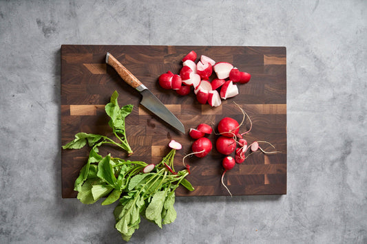 STEELPORT SteelCore Walnut Cutting Board – 18 x 12 Inches
