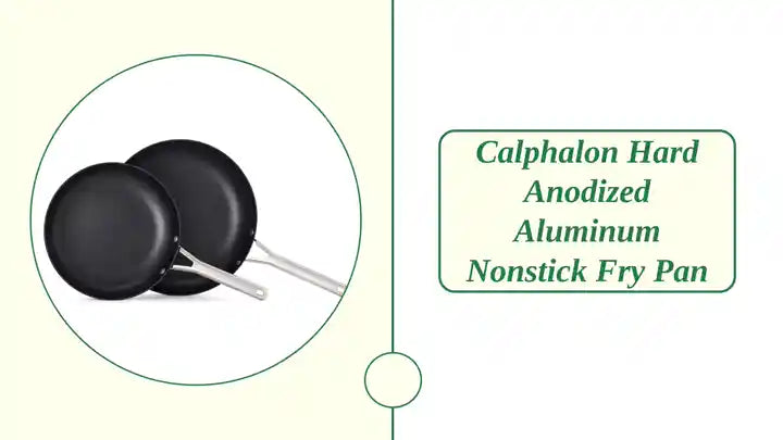 Video Calphalon Hard Anodized Aluminum Nonstick Fry Pan