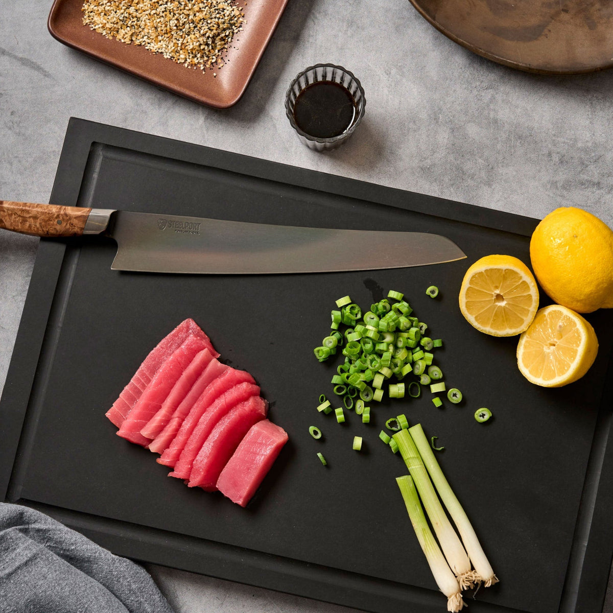 STEELPORT 10-Inch Carbon Steel Slicing Knife