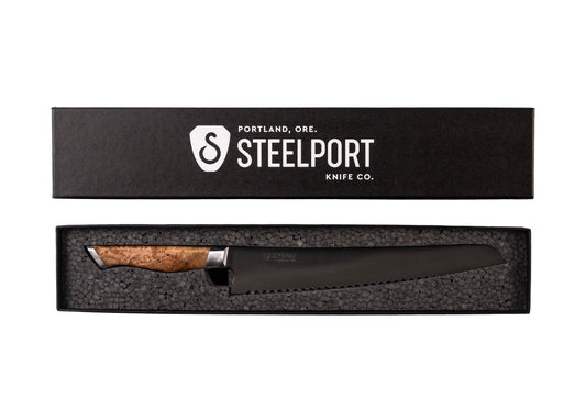 STEELPORT 10-Inch Carbon Steel Bread Knife