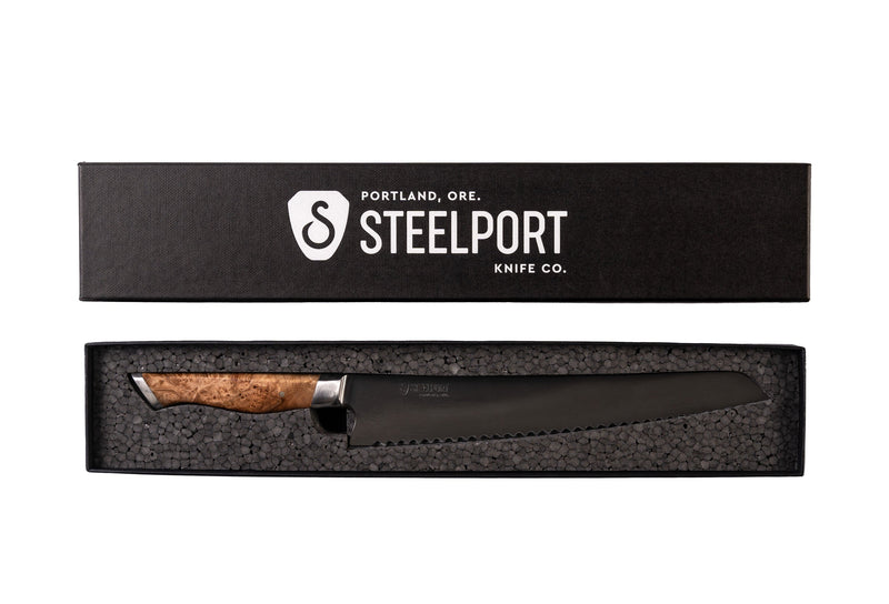 STEELPORT 10-Inch Carbon Steel Bread Knife