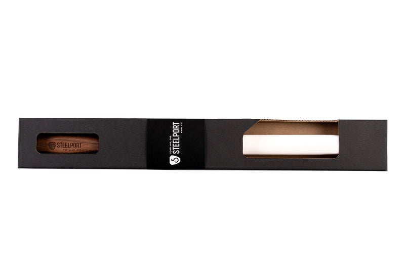 STEELPORT 12-Inch Oval Ceramic Honing Rod