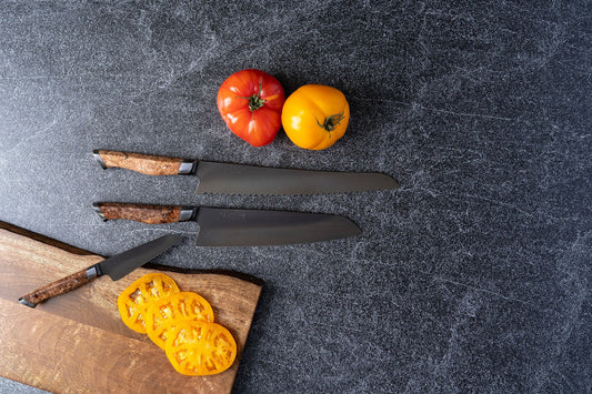 STEELPORT 3-Piece Essential Carbon Steel Knife Gift Set
