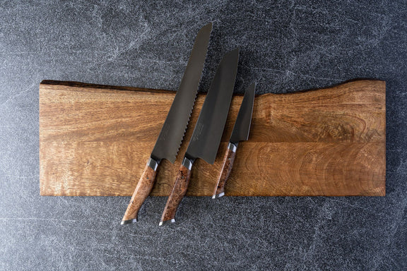 STEELPORT 3-Piece Essential Carbon Steel Knife Gift Set