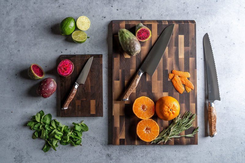 STEELPORT Signature 5-Piece Knife & Cutting Board Set