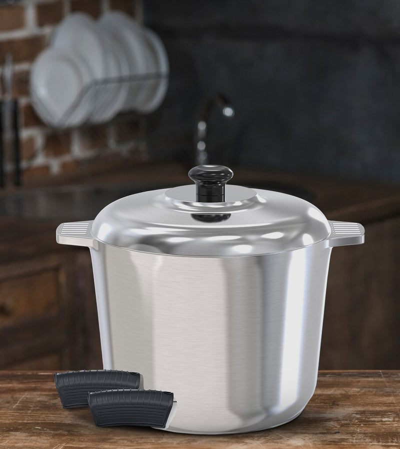 Magnaware 10-Quart Aluminum Stock Pot with Lid