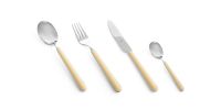 20 Pcs Set Fantasia Ice Oro Vanilla Flatware Set