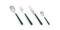 20 Pcs Set Fantasia Ice Oro Forrest Green Flatware Set