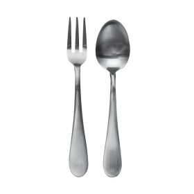 Serving Set (Fork And Spoon) Natura Ice