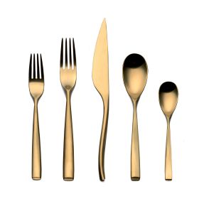 20 Piece Set Arte Oro Ice Flatware Set