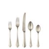 Cutlery Set 5 Piece Dolce Vita Pewter Champagne Flatware Set