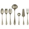 Dolce Vita 7 Piece Serve Set Pewter Champagne Flatware Set