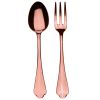 Dolce Vita Hostess Set Mirror Bronze Flatware Set