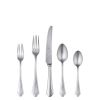 Dolce Vita 5-Piece Flatware Set Pewter