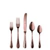 5 Piece Place Setting Epoque Bronze Flatware Set