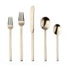 20 Pcs Set Stile Champagne Flatware Set